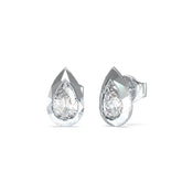 Aretes Guess Dama 4G Light Plateado